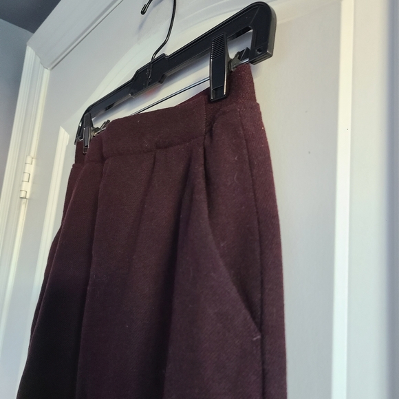 UNIQLO Elegant Dark Brown Women's Skirt Size Extra-Small - Picture 2 of 7